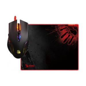 A4TECH Bloody Q8181S Neon X Glide Gaming Mouse & Mouse Pad A4TECH Bloody Q8181S Neon X Glide Gaming Mouse & Mouse Pad GadsBD
