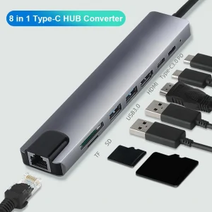 USB-Type-C-to-Multi-Port-8-in-1 GadsBD